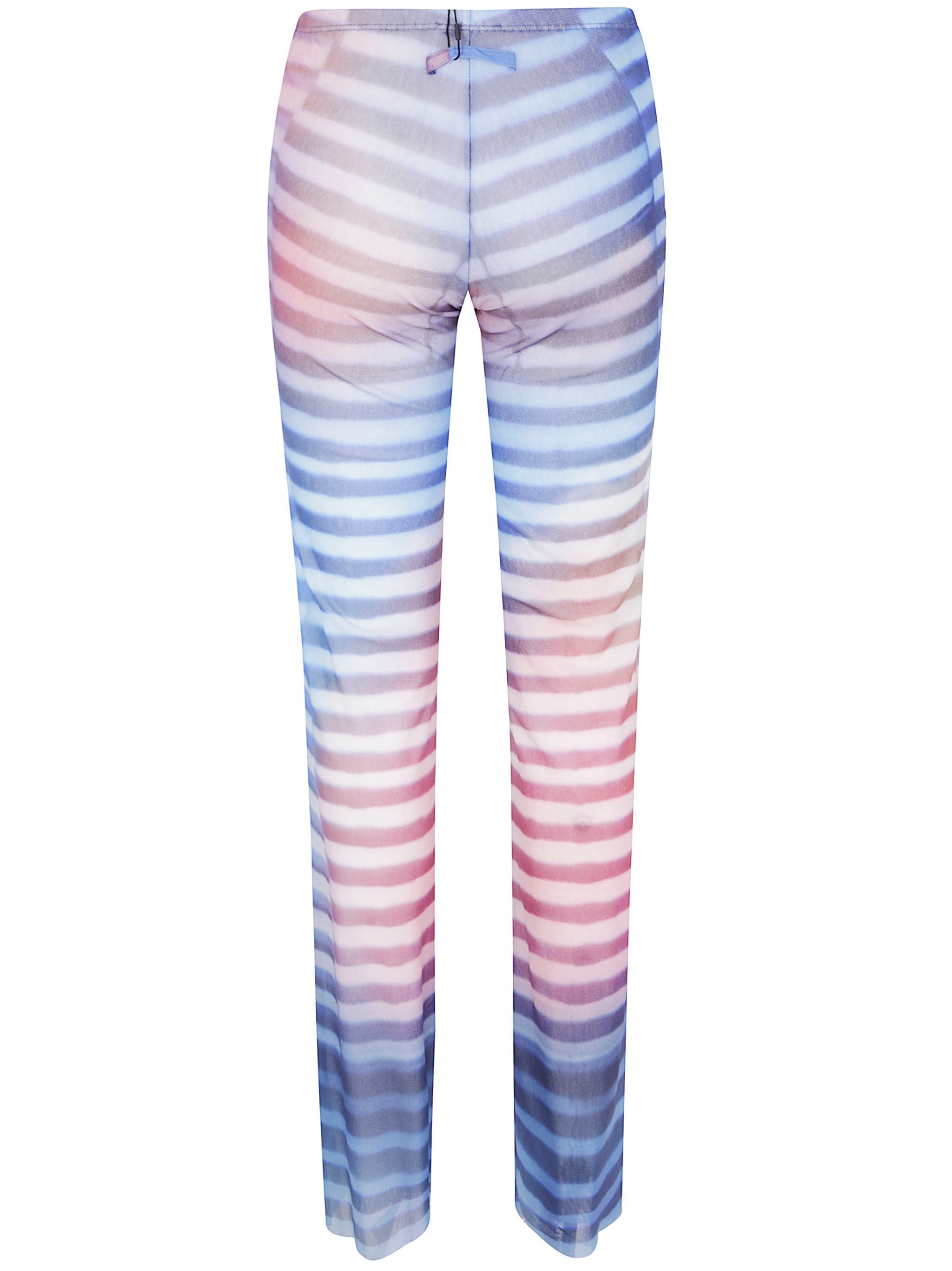 JEAN PAUL GAULTIER Mesh Trousers Printed "Air" - Women's FW25