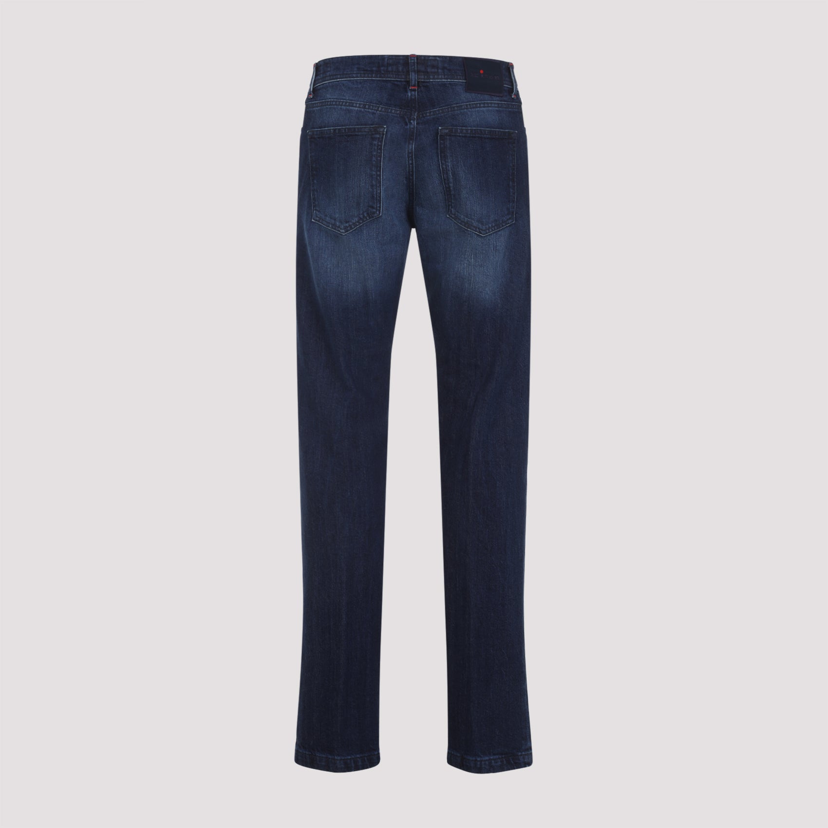 KITON Straight Leg Cotton Jeans for Men - FW25 Collection
