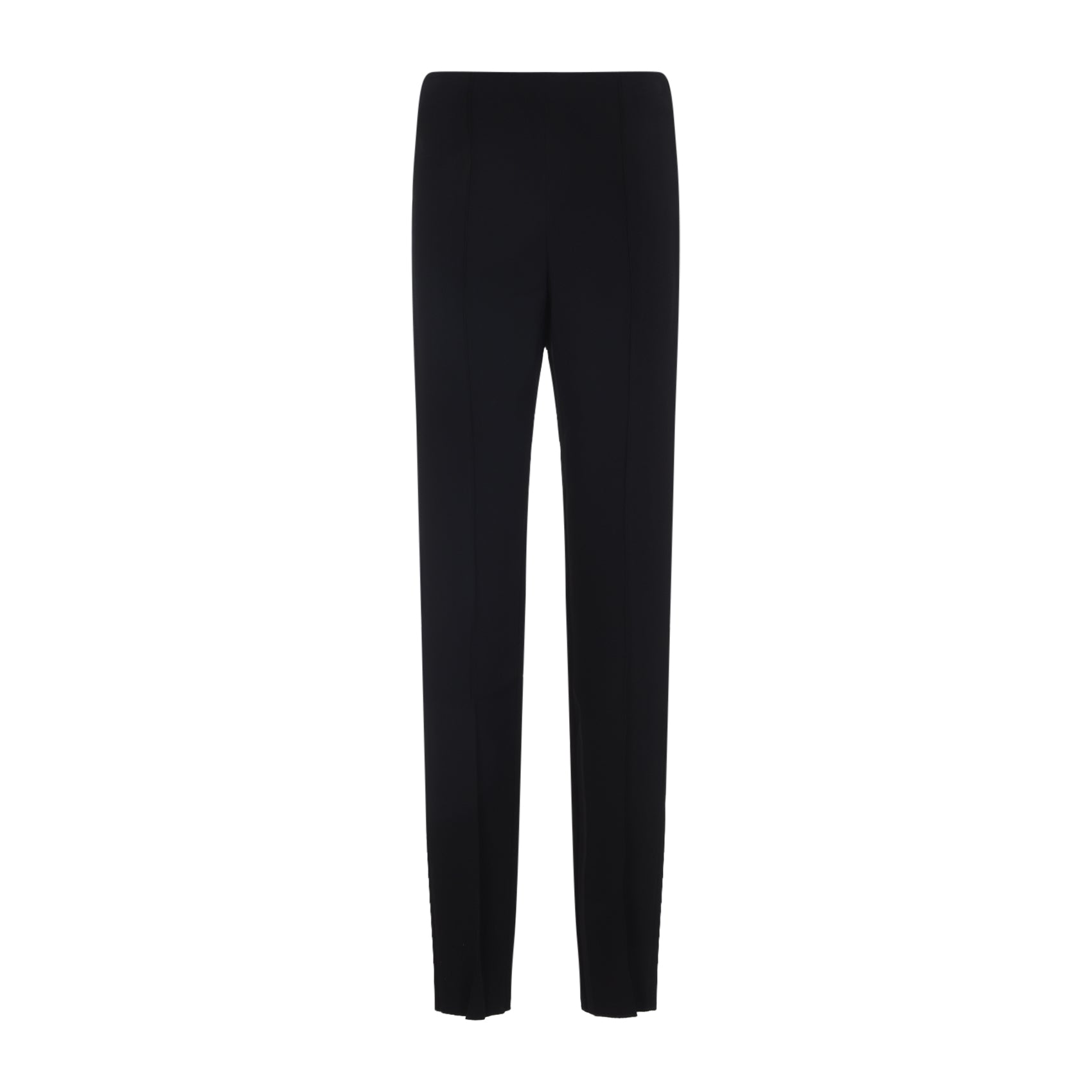 GIORGIO ARMANI Viscose Blend Straight Leg Pants for Men