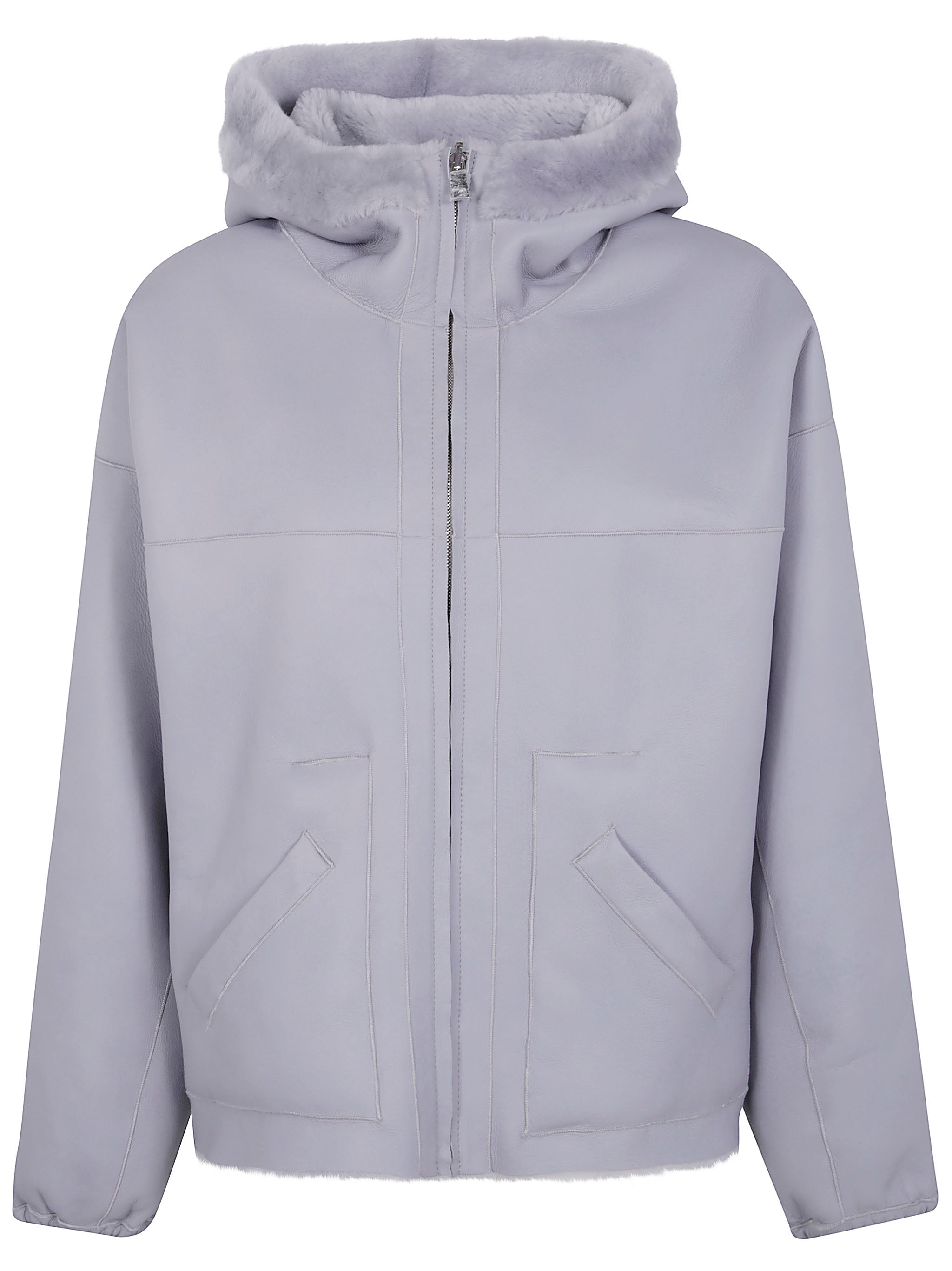 BLANCHA Women's Merino Shearling Straight Jacket