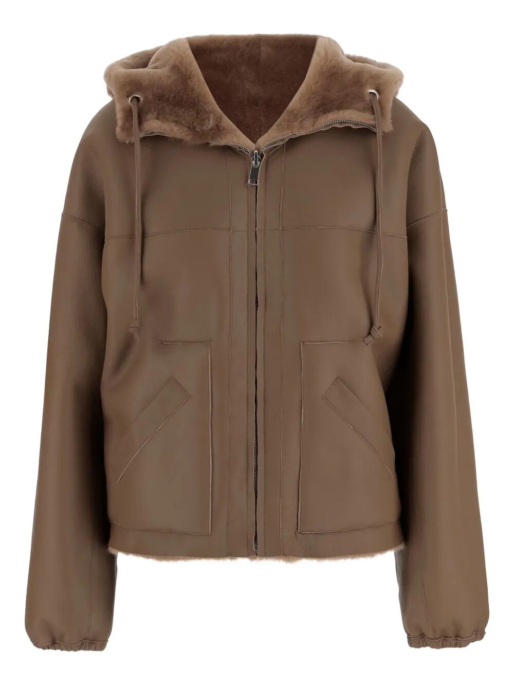 BLANCHA Straight Merino Shearling Jacket