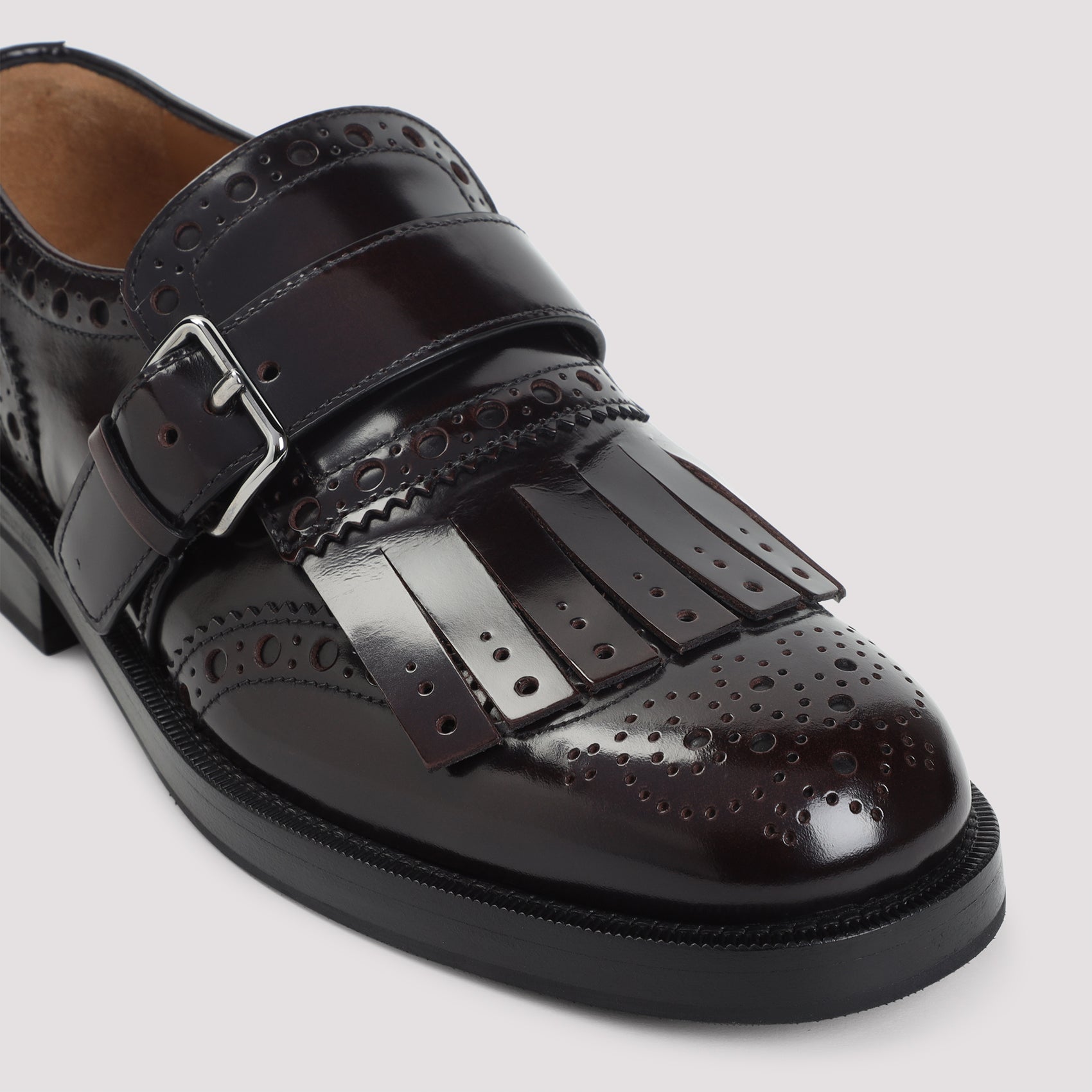 CHURCH`S Lace-Up Leather Dress Shoes