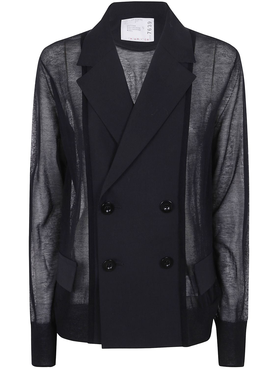 SACAI Women's Suited Knit Jacket
