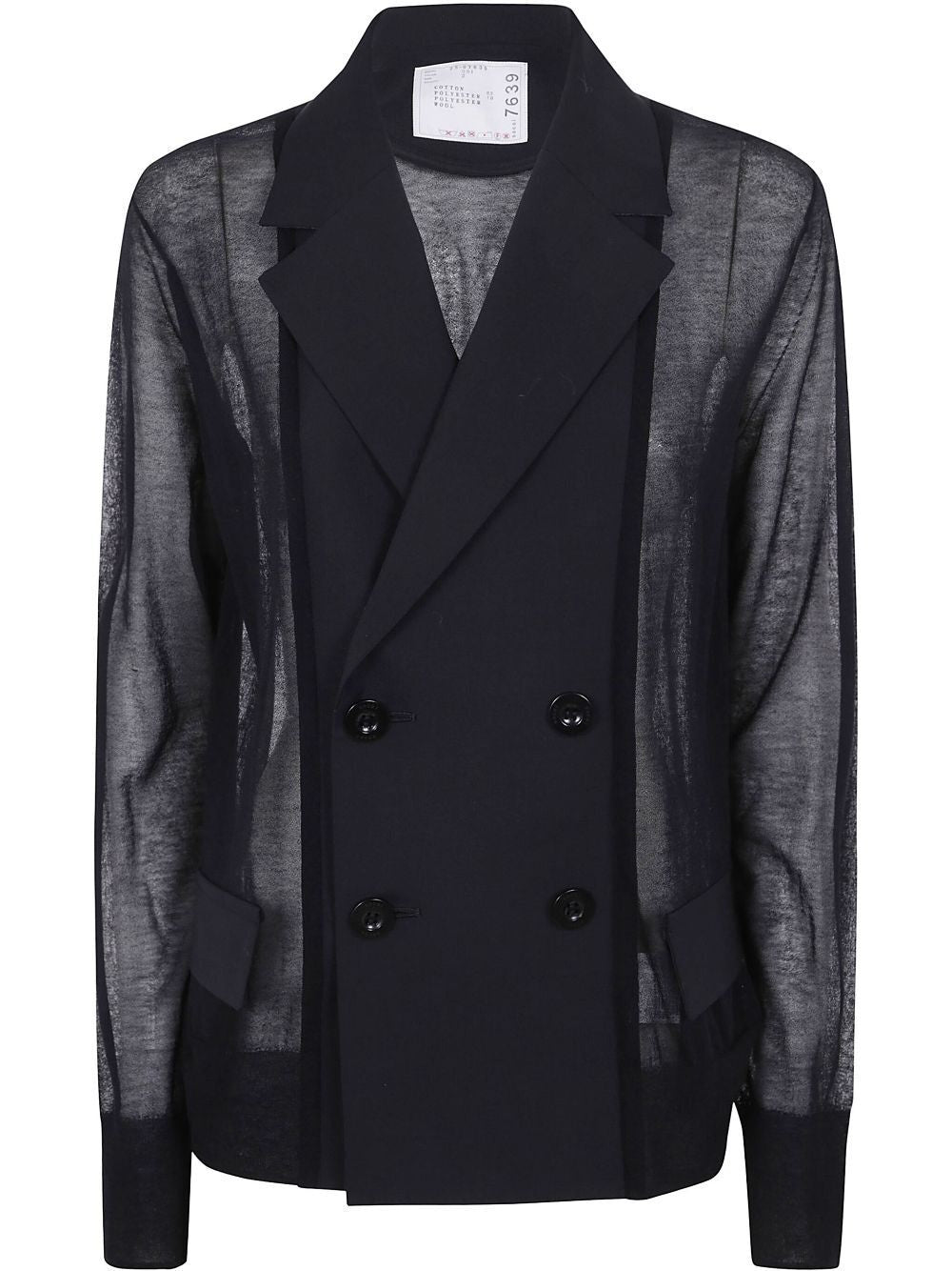 SACAI Women's Suited Knit Jacket