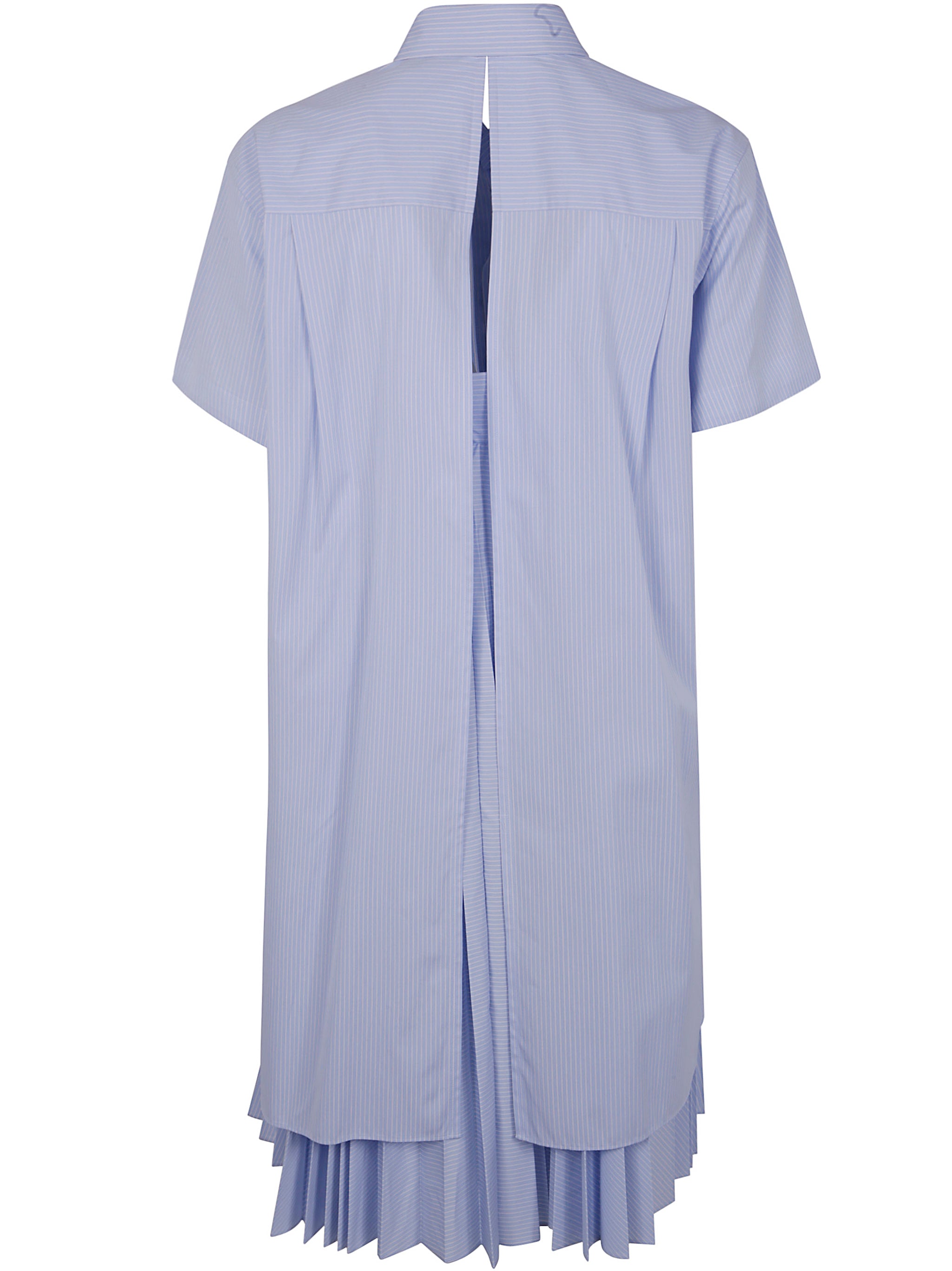 SACAI Cotton Poplin Mini Dress for Women - SS25