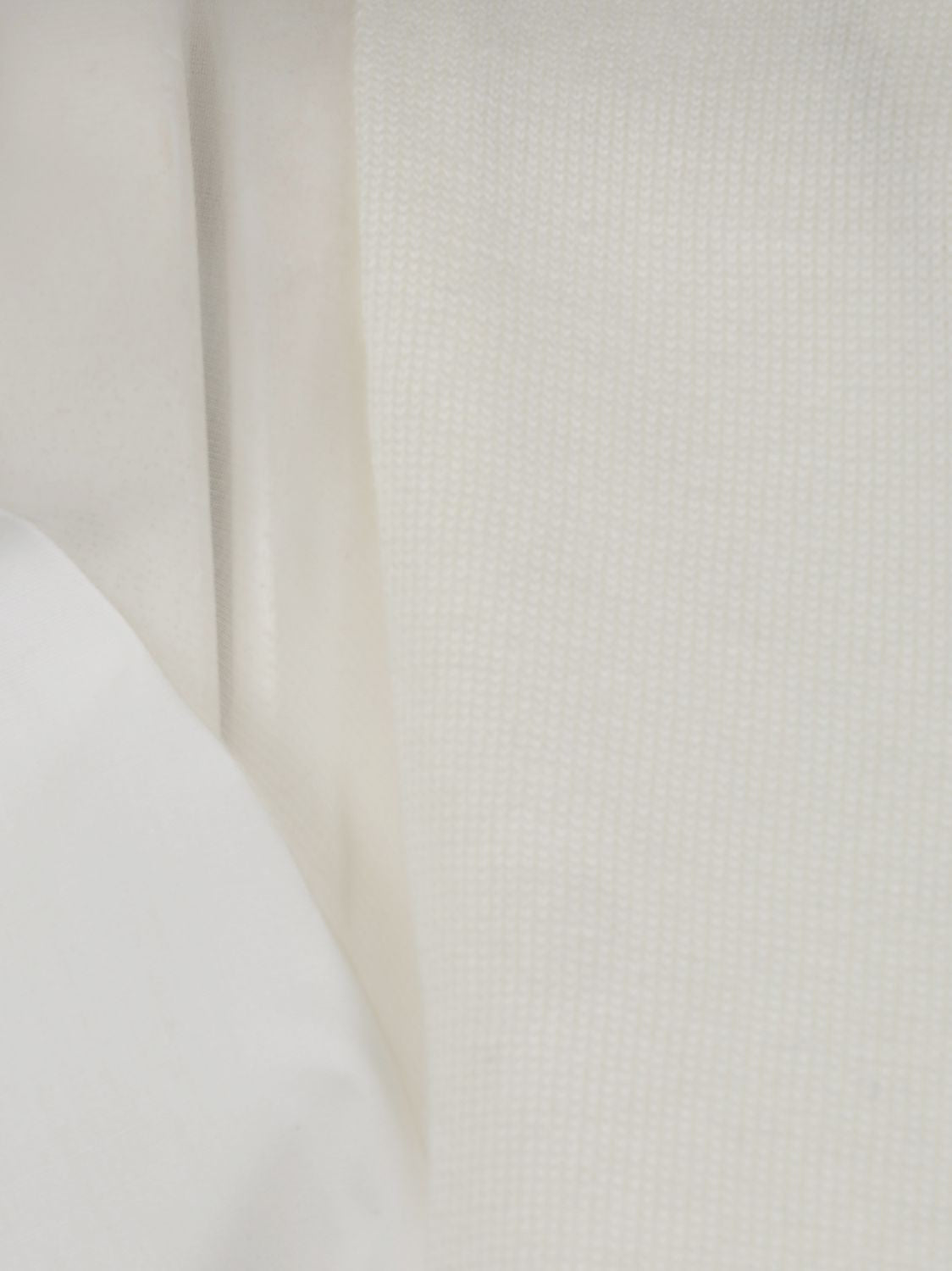 SACAI Popeline and Knit Pullover for Women - SS25 Collection