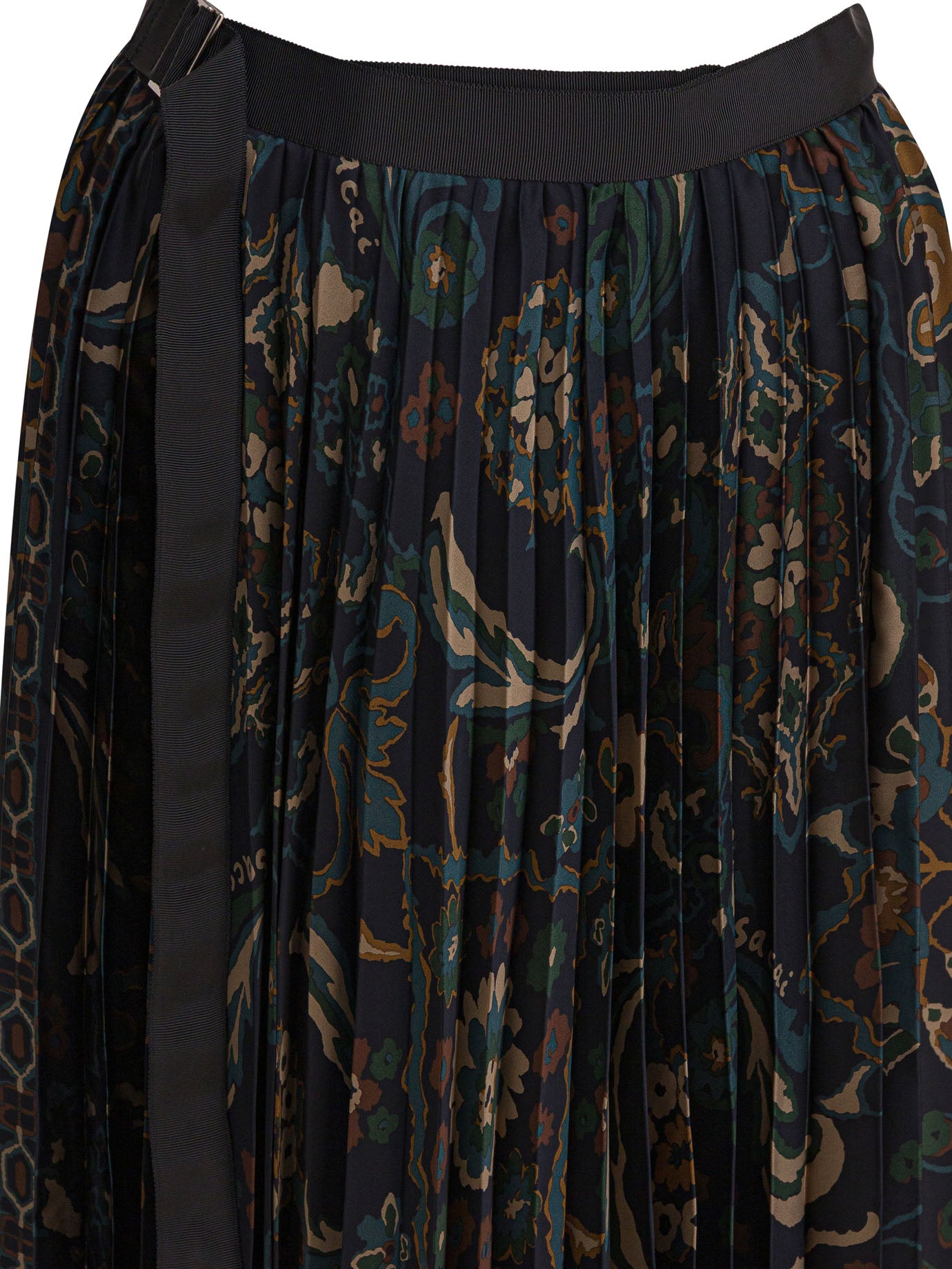 SACAI Floral Print Mini Skirt for Women