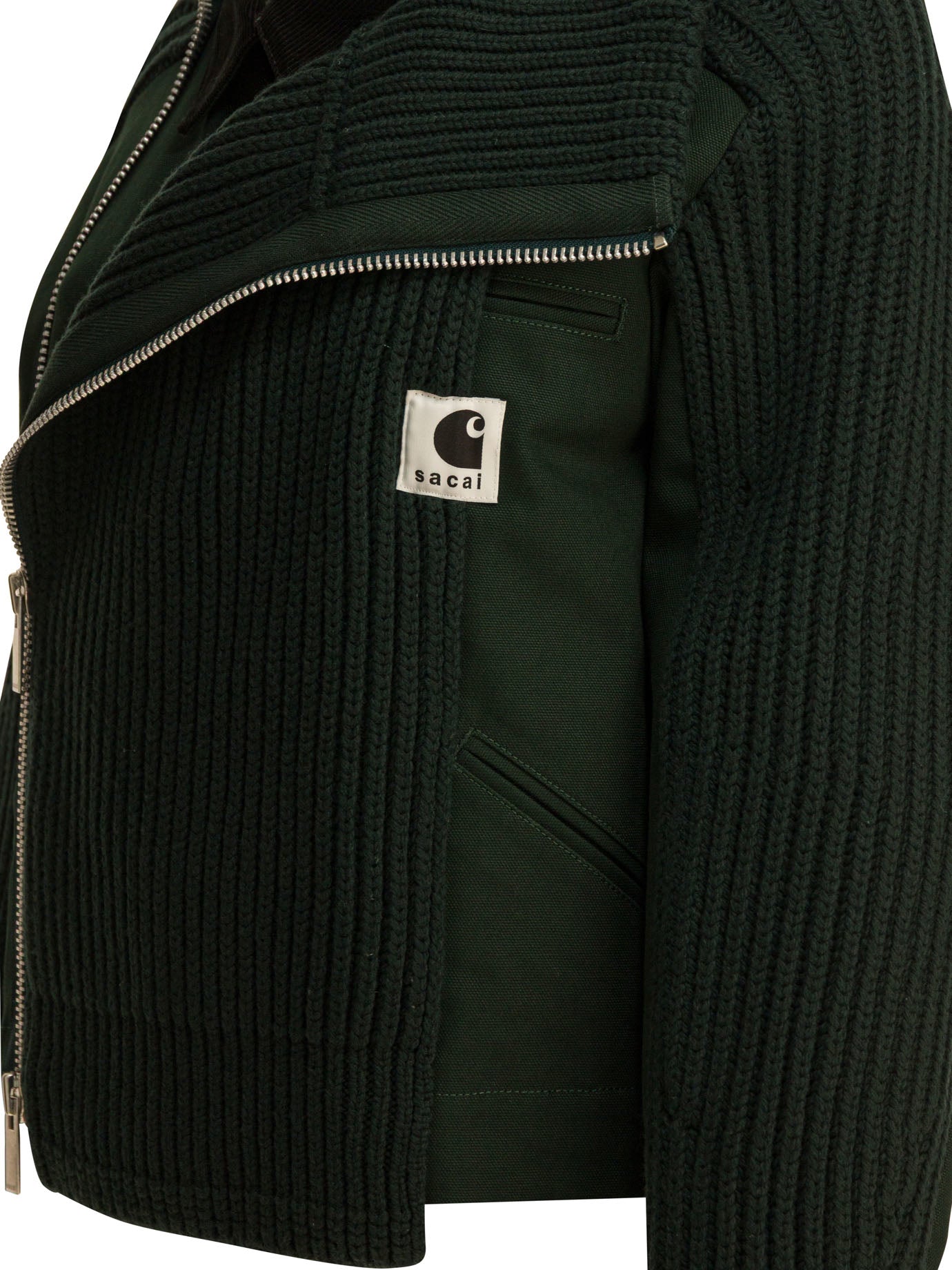 SACAI Wool Blend Jacket for Women - FW25