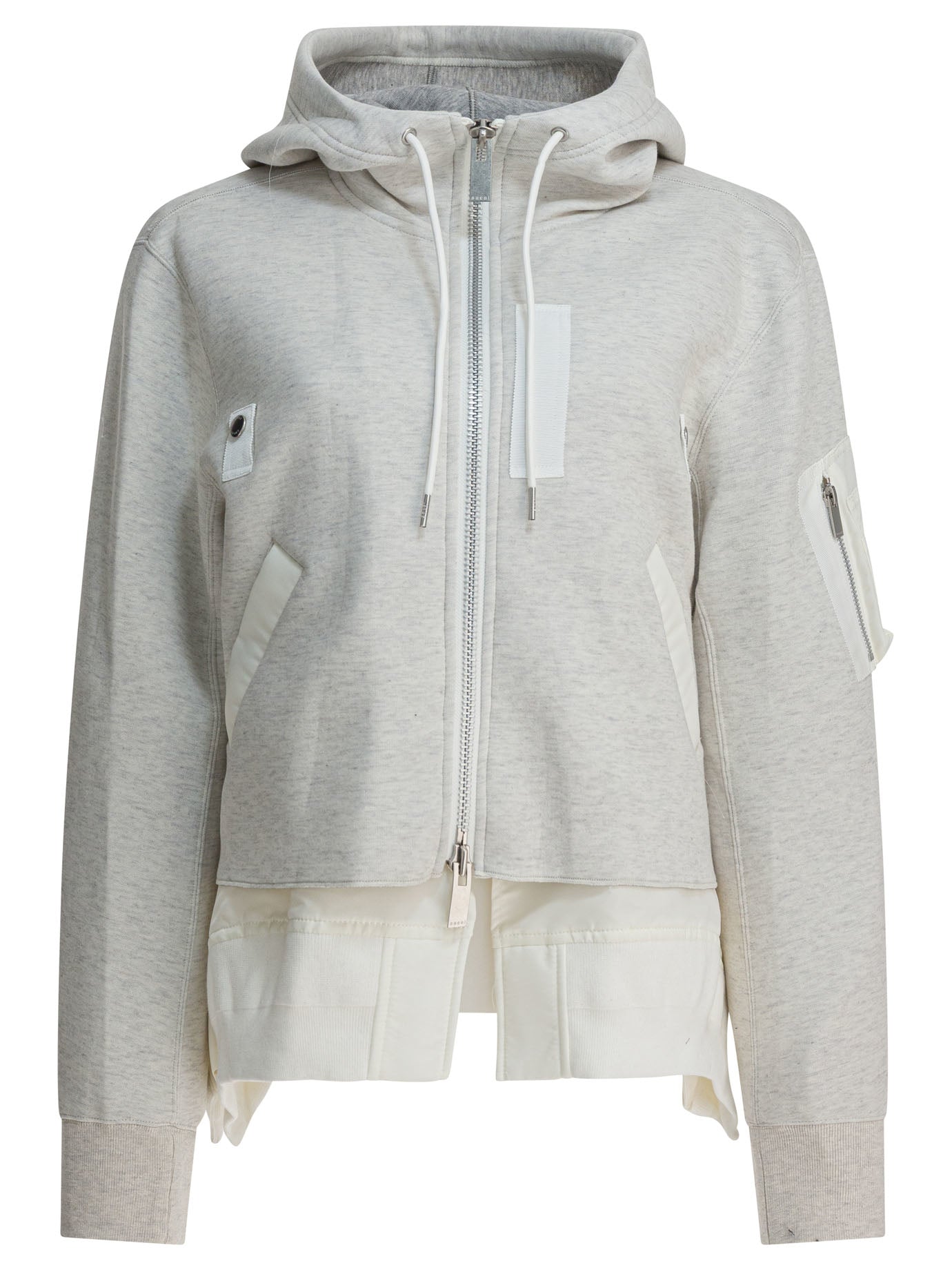 SACAI Women's Cozy Cotton Blend Sweatshirt - FW25 Season