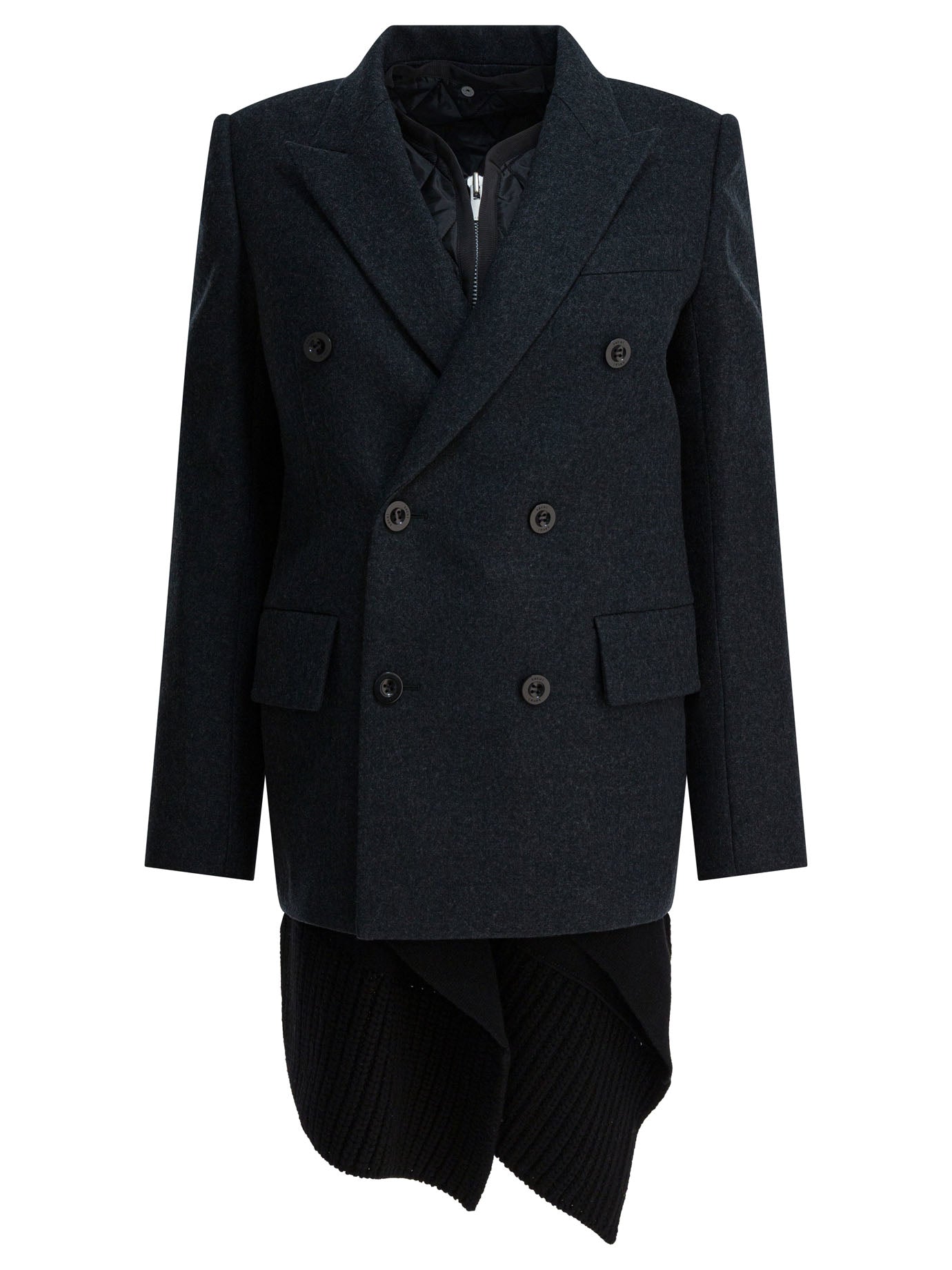 SACAI Wool Jacket for Women - FW25 Collection