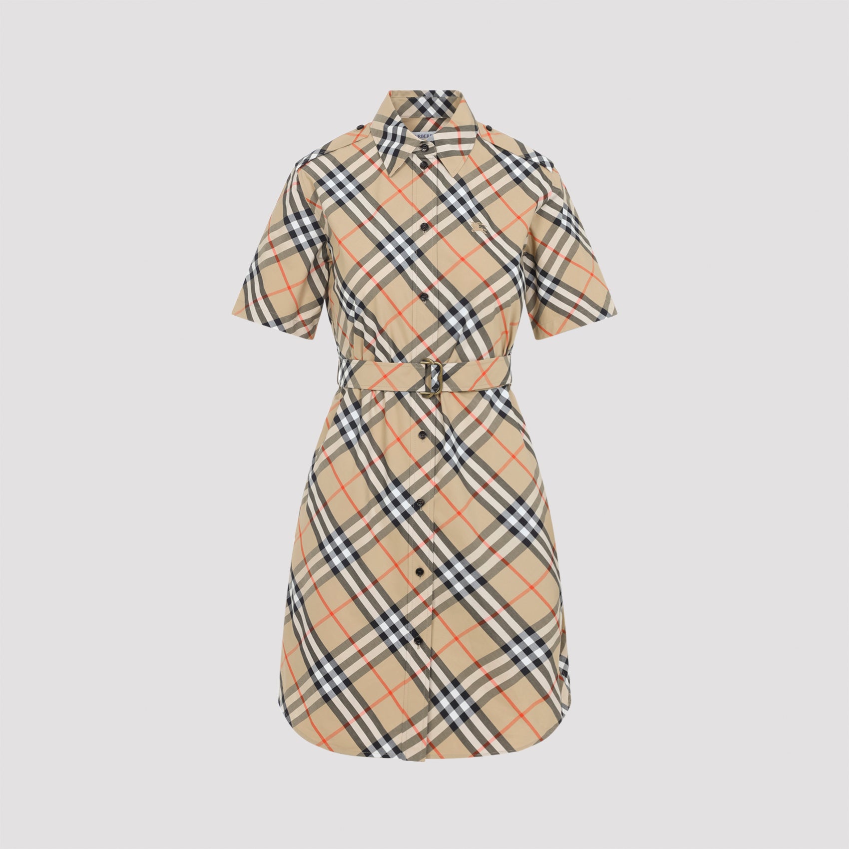 BURBERRY Check Midi Dress for Men
