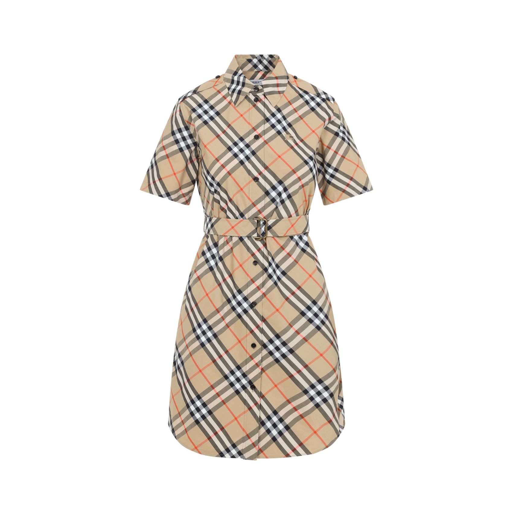 BURBERRY Check Midi Dress for Men