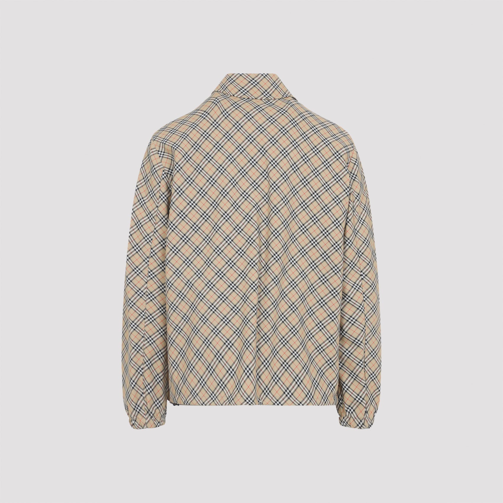 BURBERRY Check Jacket for Men - FW25 Collection