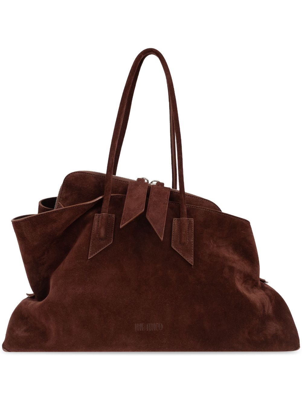 THE ATTICO Medium Leather Shoulder Handbag