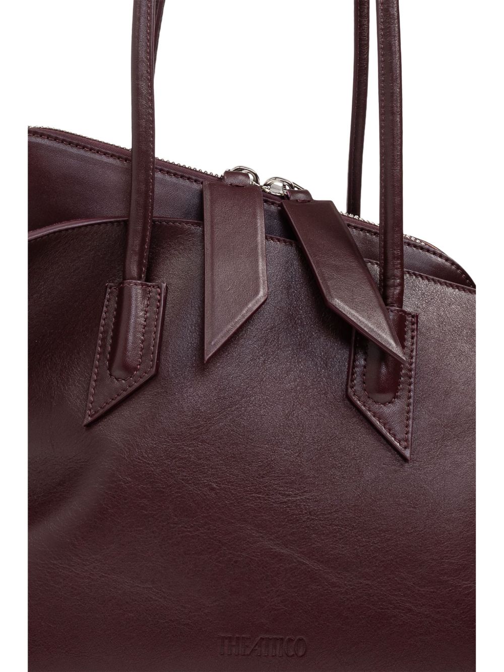 THE ATTICO The Passeggiata Mini Leather Shoulder Handbag