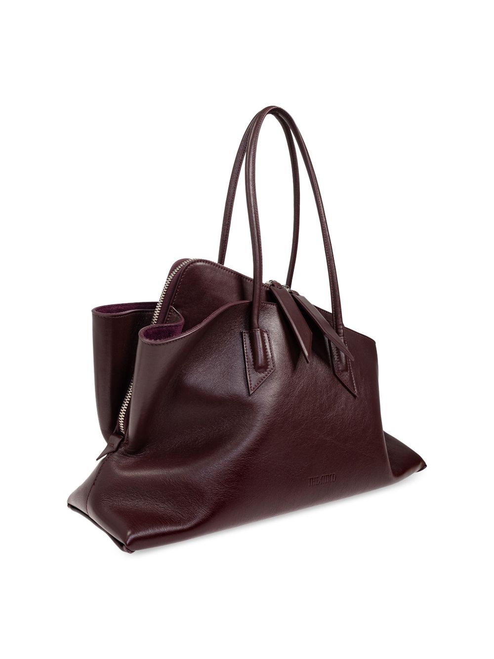 THE ATTICO The Passeggiata Mini Leather Shoulder Handbag