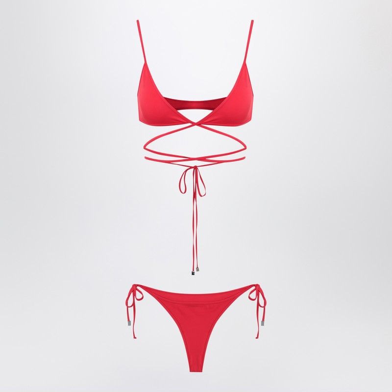 THE ATTICO Two-Piece Triangle Bikini