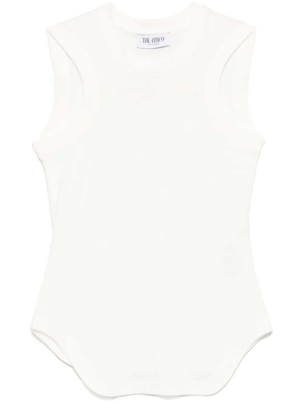 THE ATTICO Reese Mini Cotton Tank Top