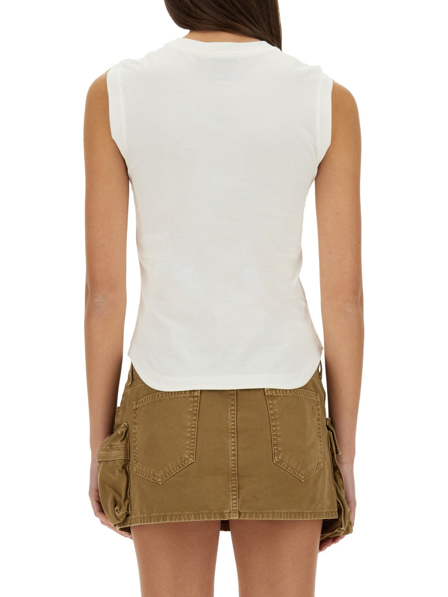 THE ATTICO Slim Fit Tank Top - Size 38