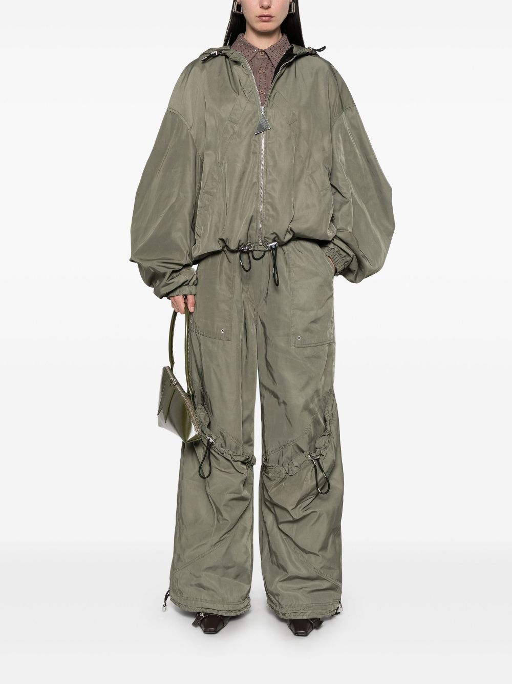 THE ATTICO Versatile Elasticated Waist Trousers for Women