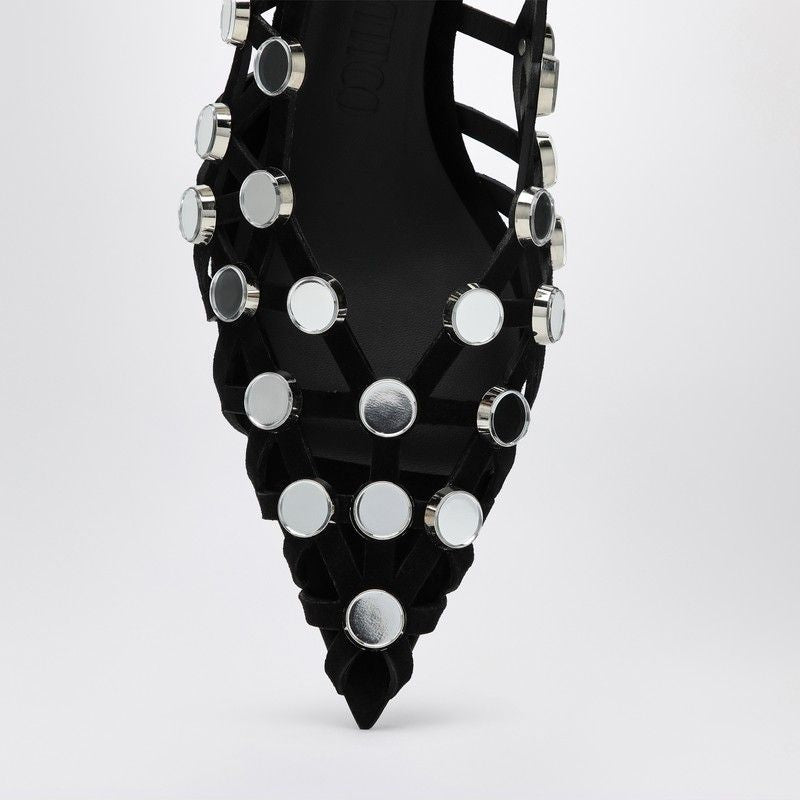 THE ATTICO Mini Strappy Slingback Pumps