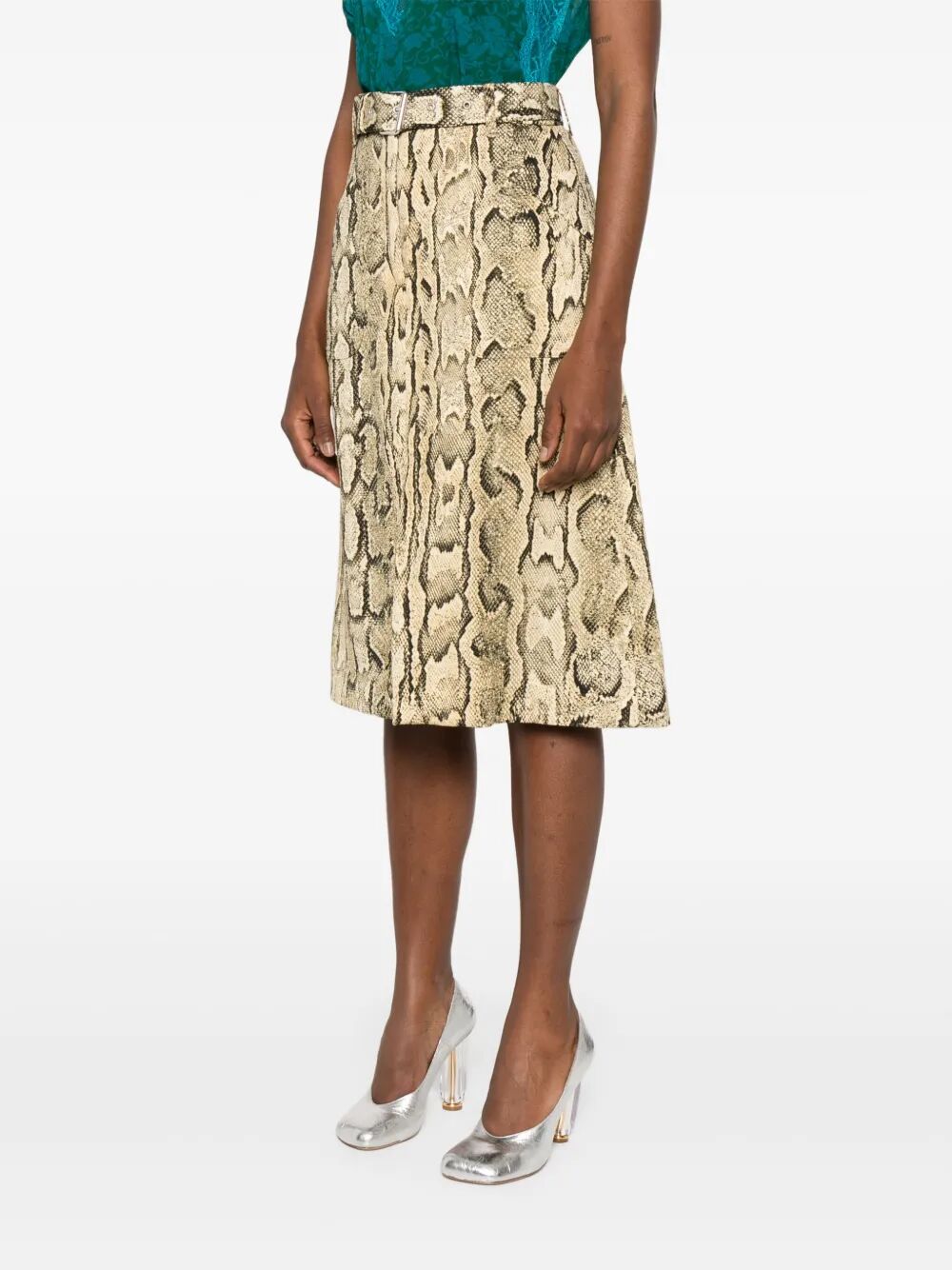 DRIES VAN NOTEN Cheraz Midi Skirt for Women - SS25 Collection