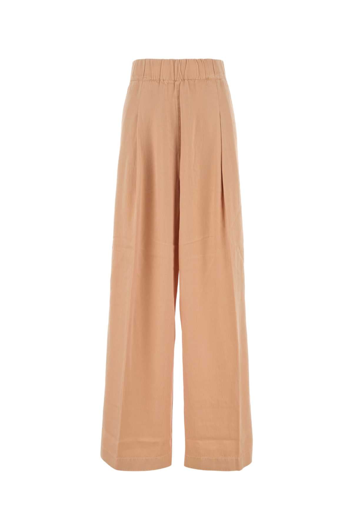 DRIES VAN NOTEN Wide-Leg Cupro Blend Pants