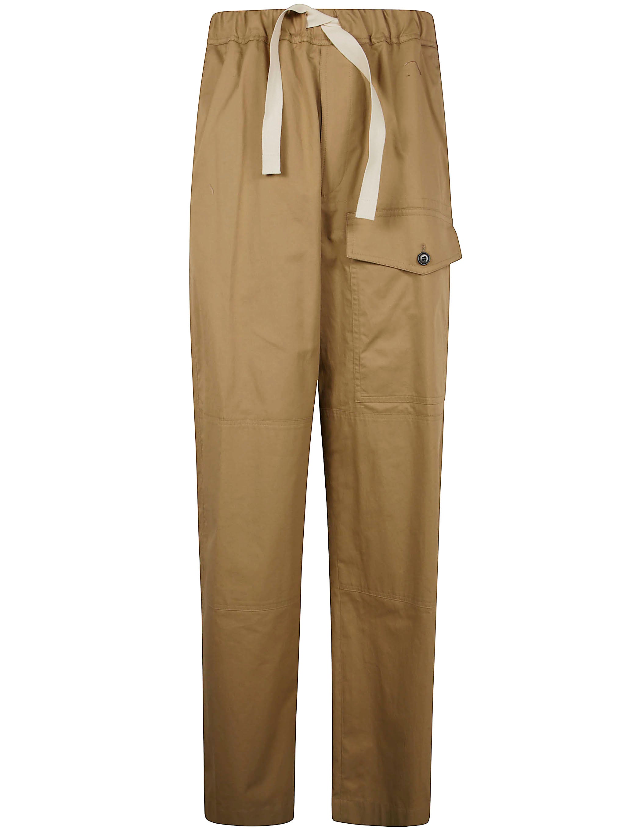 DRIES VAN NOTEN Wide Leg Trousers - SS25 Collection
