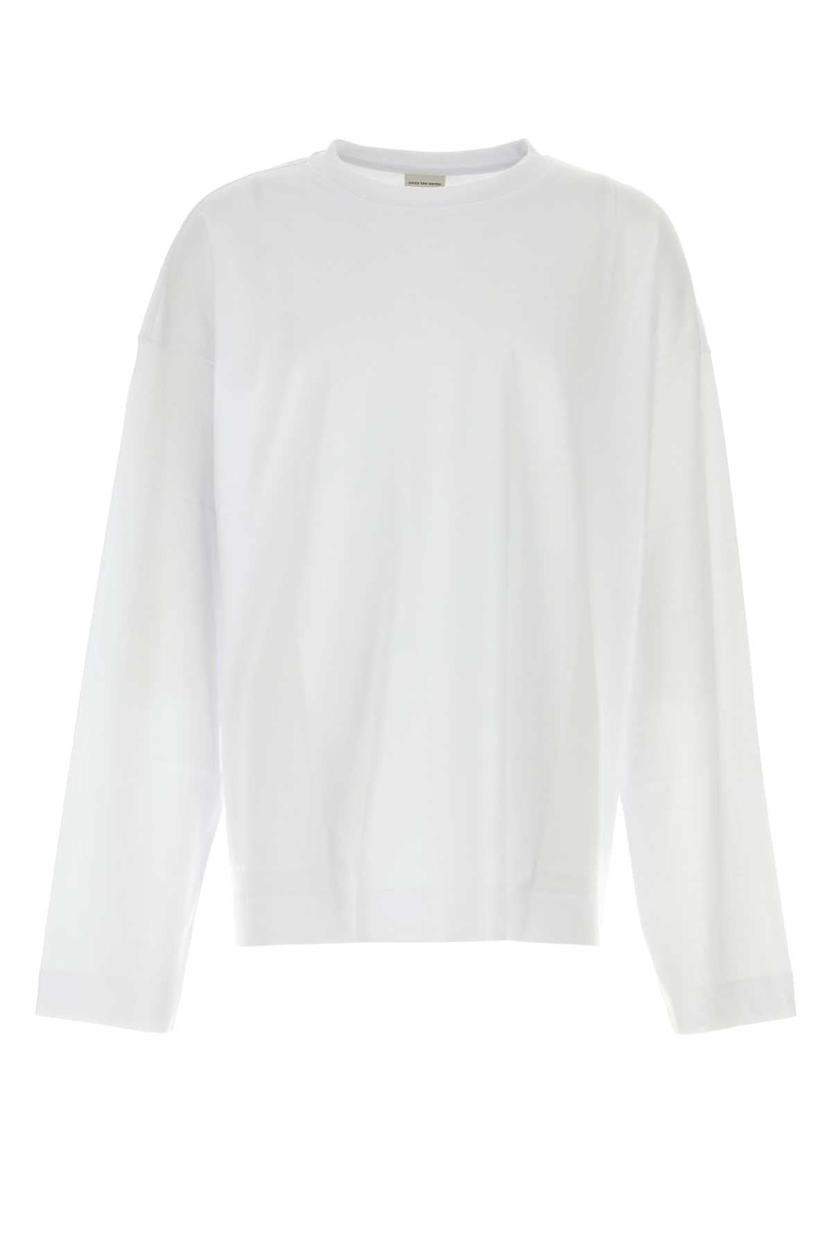 DRIES VAN NOTEN Oversized Cotton Heglond T-Shirt for Men