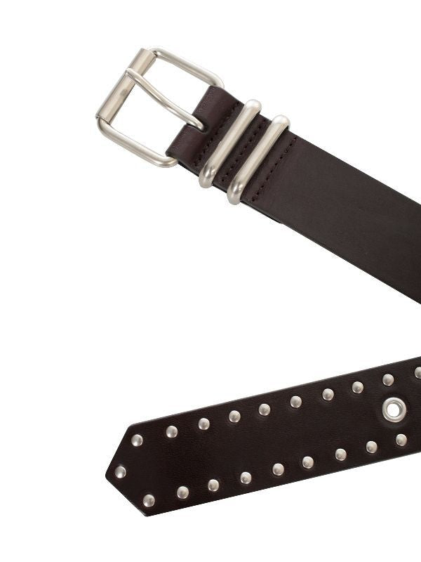 DRIES VAN NOTEN Buckle Leather Belt for Men