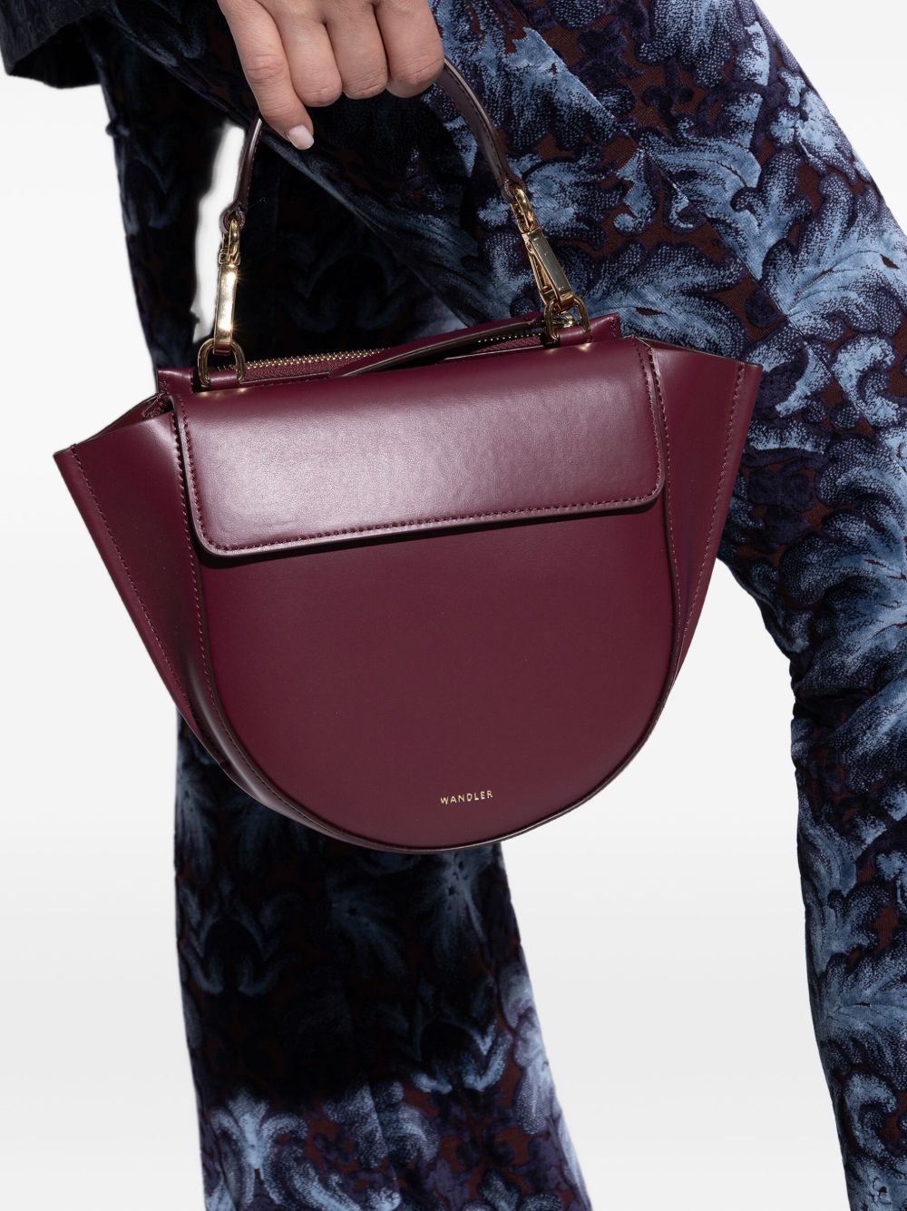 WANDLER Mini Handbag with Detachable Shoulder Strap