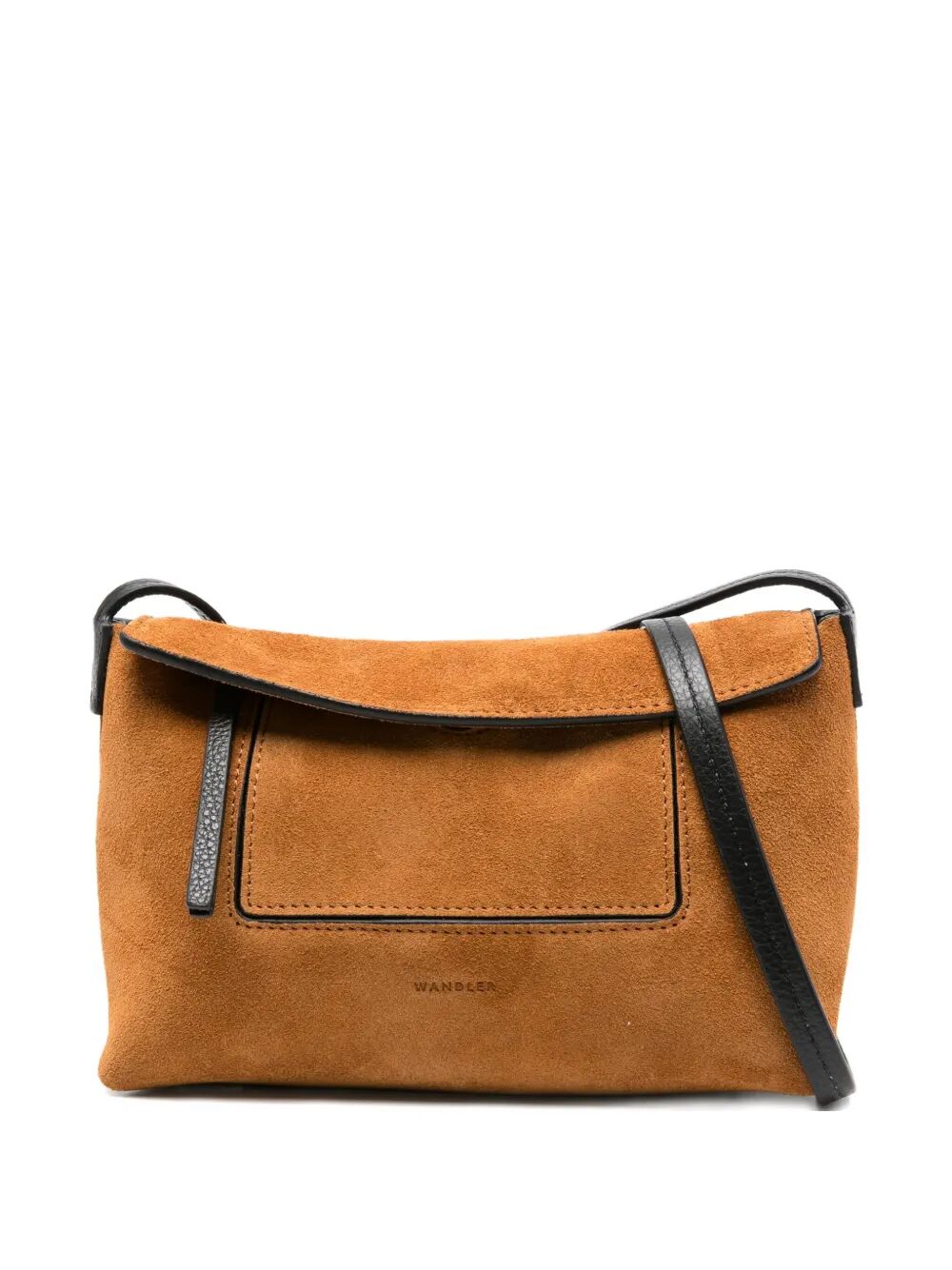 WANDLER Mini Suede Slouch Handbag