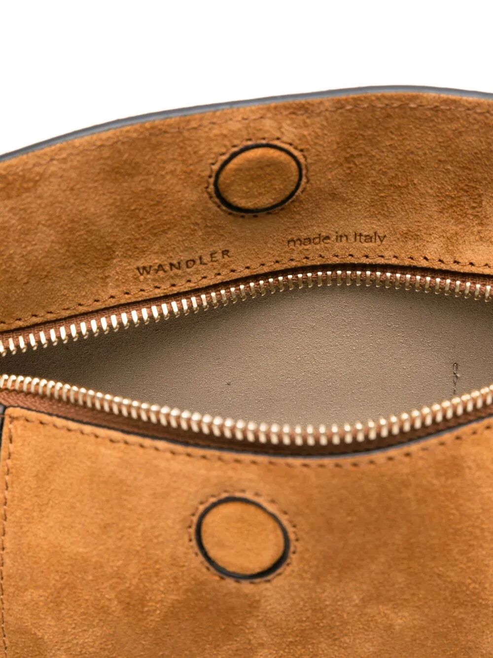WANDLER Mini Suede Slouch Handbag