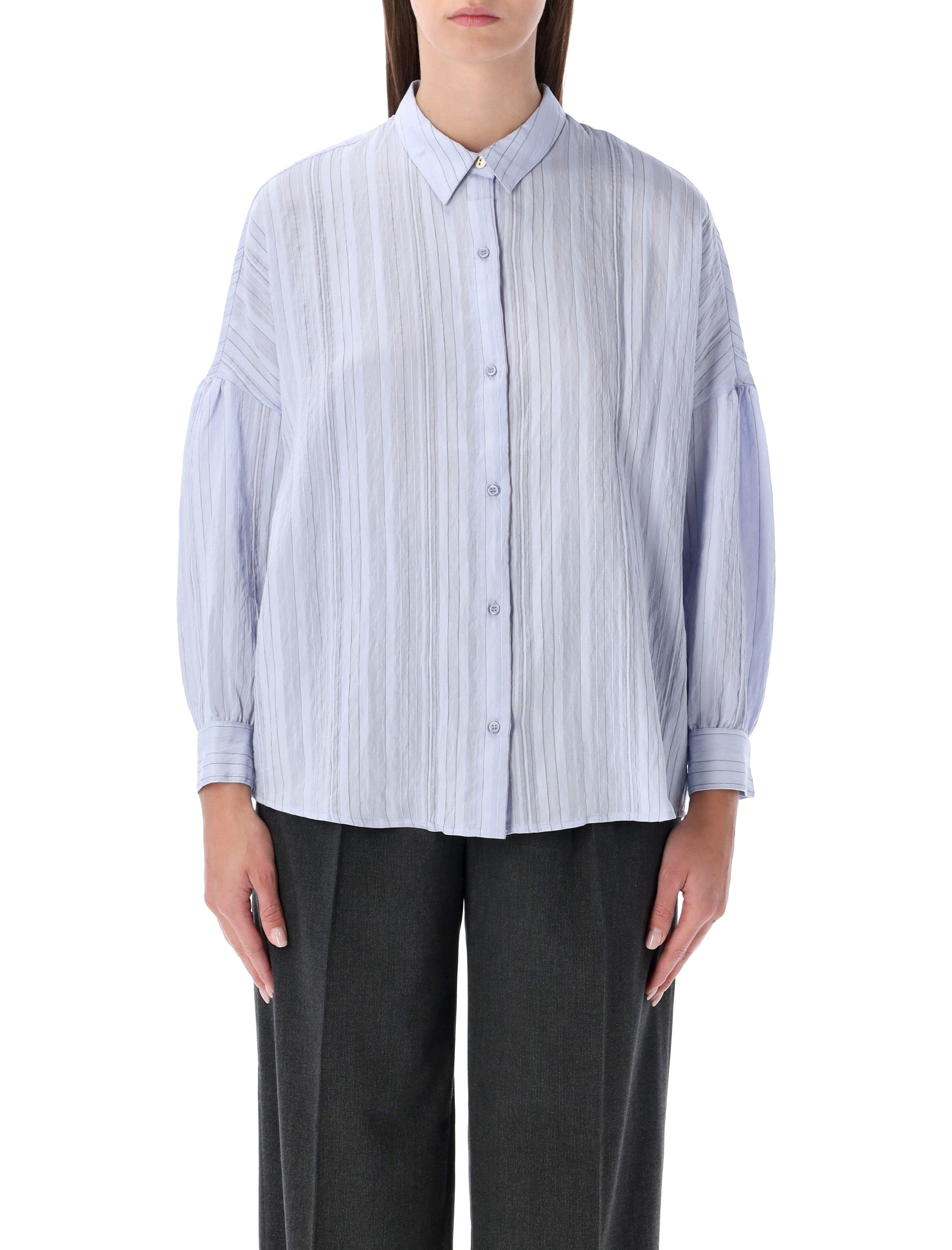 SESSUN Sustainable Viscose Shirt with Drop Shoulders - Size XS