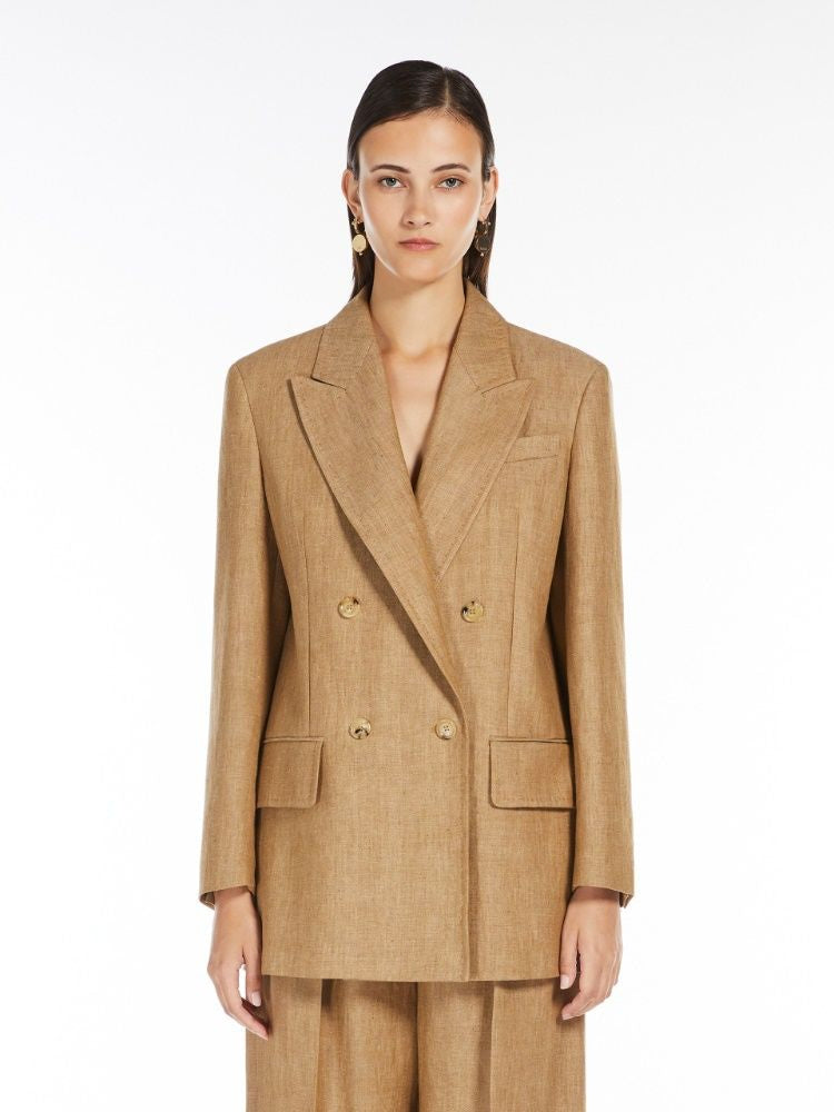 MAX MARA Women's Linen Gerla Jacket - Spring/Summer 2025