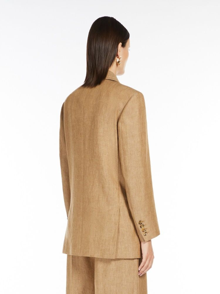 MAX MARA Women's Linen Gerla Jacket - Spring/Summer 2025