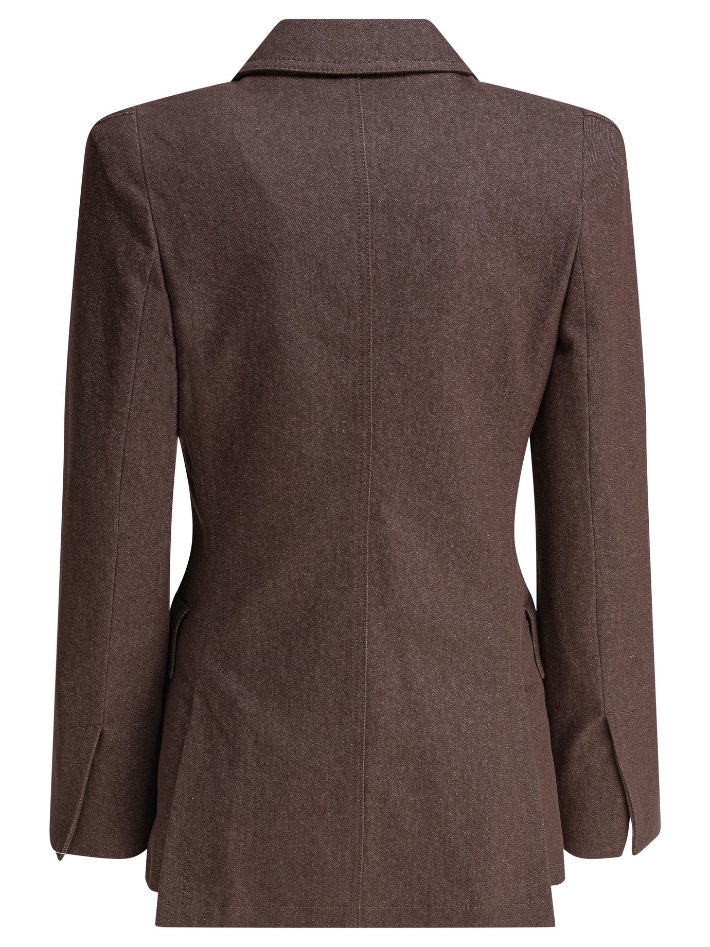 MAX MARA Denim-Effect Cotton Blazer for Women