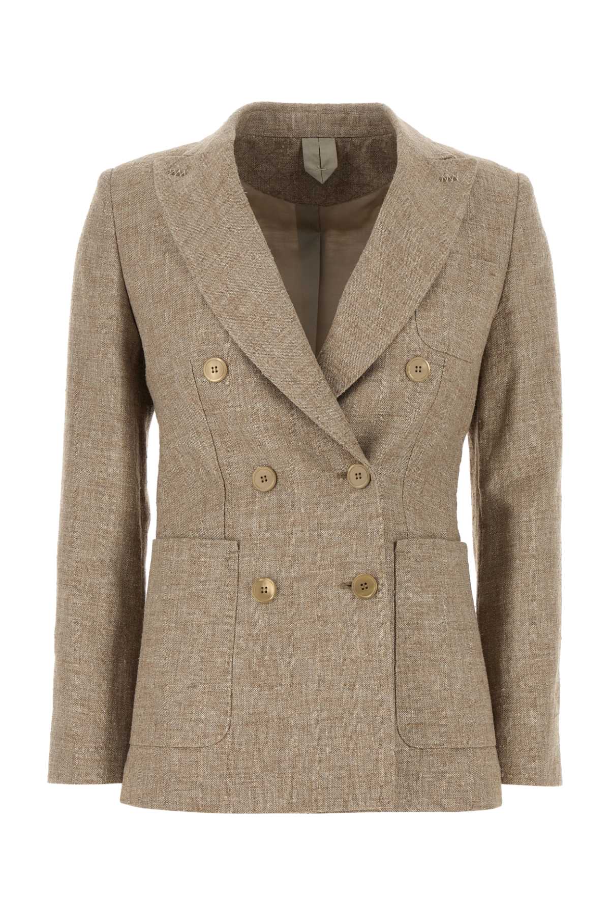 MAX MARA Linen Blend Targa Blazer for Women