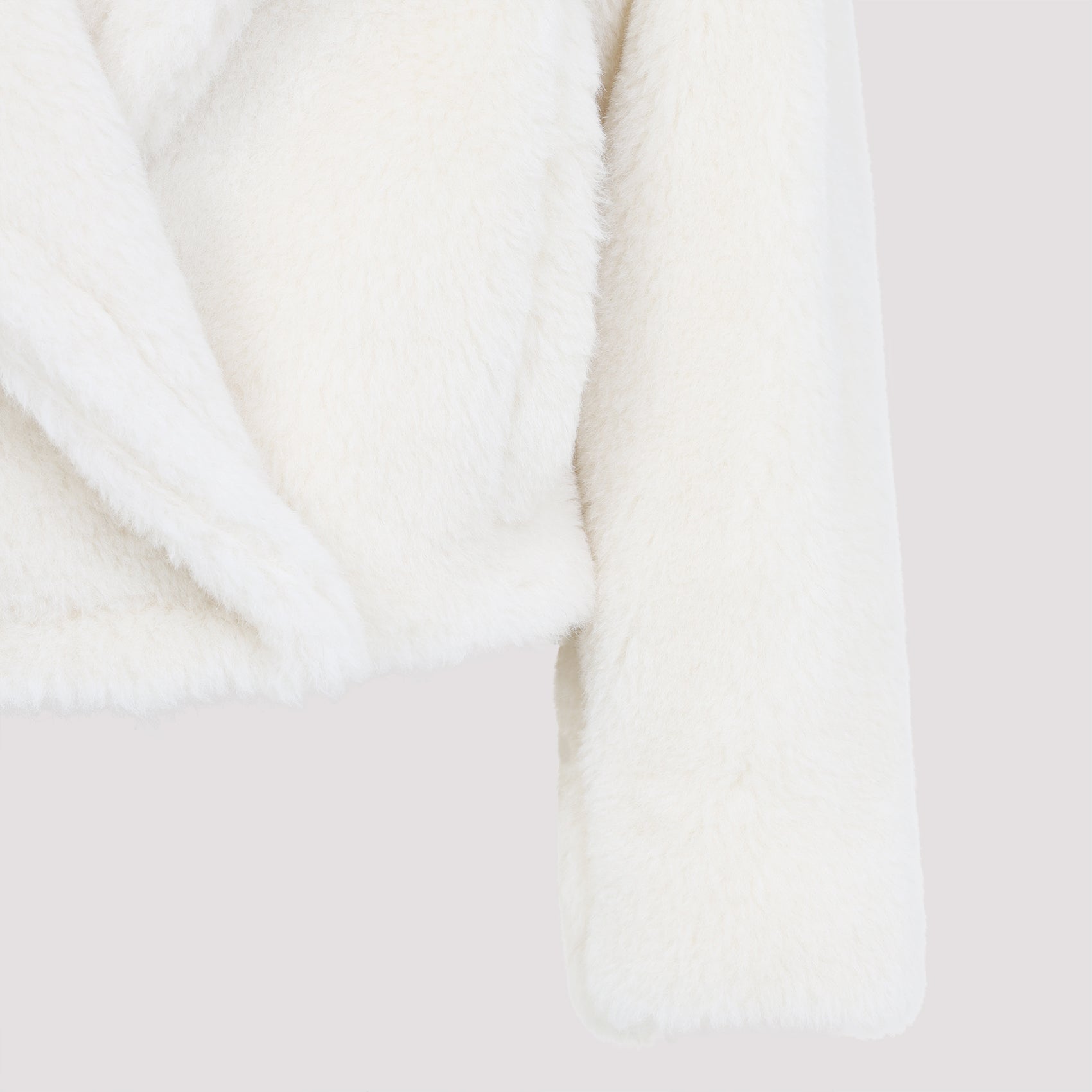 MAX MARA Mini Teddy Short Biker Jacket