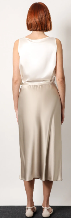 MAX MARA PURE Pure Silk Mini Skirt