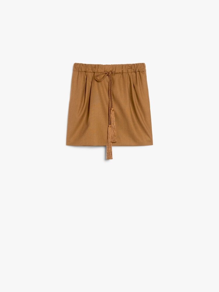 MAX MARA Chic Tabarin Mini Skirt for Women - SS25 Collection
