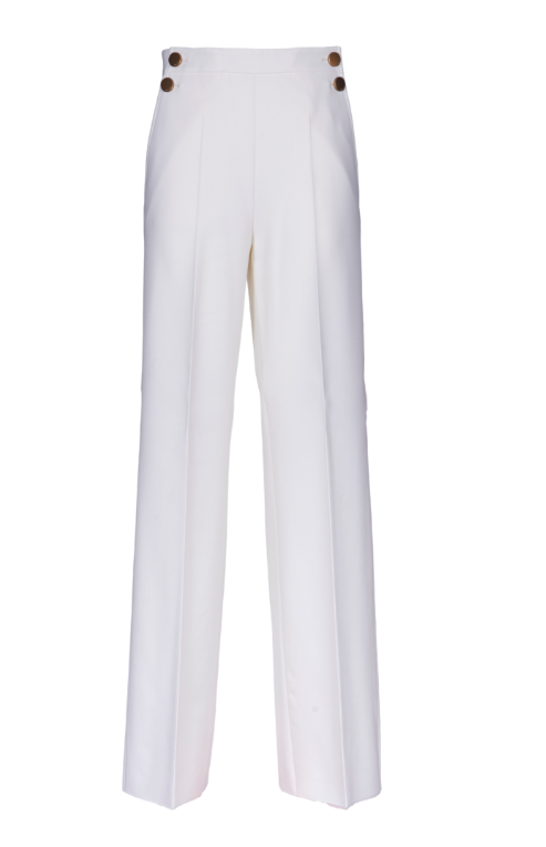 MAX MARA Women's Wool Blend Trousers - SS25 Collection