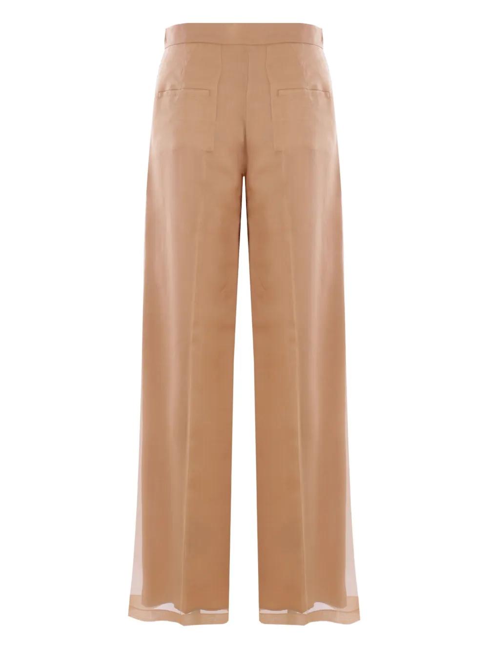 MAX MARA Wide Leg Silk Trousers 40 IT