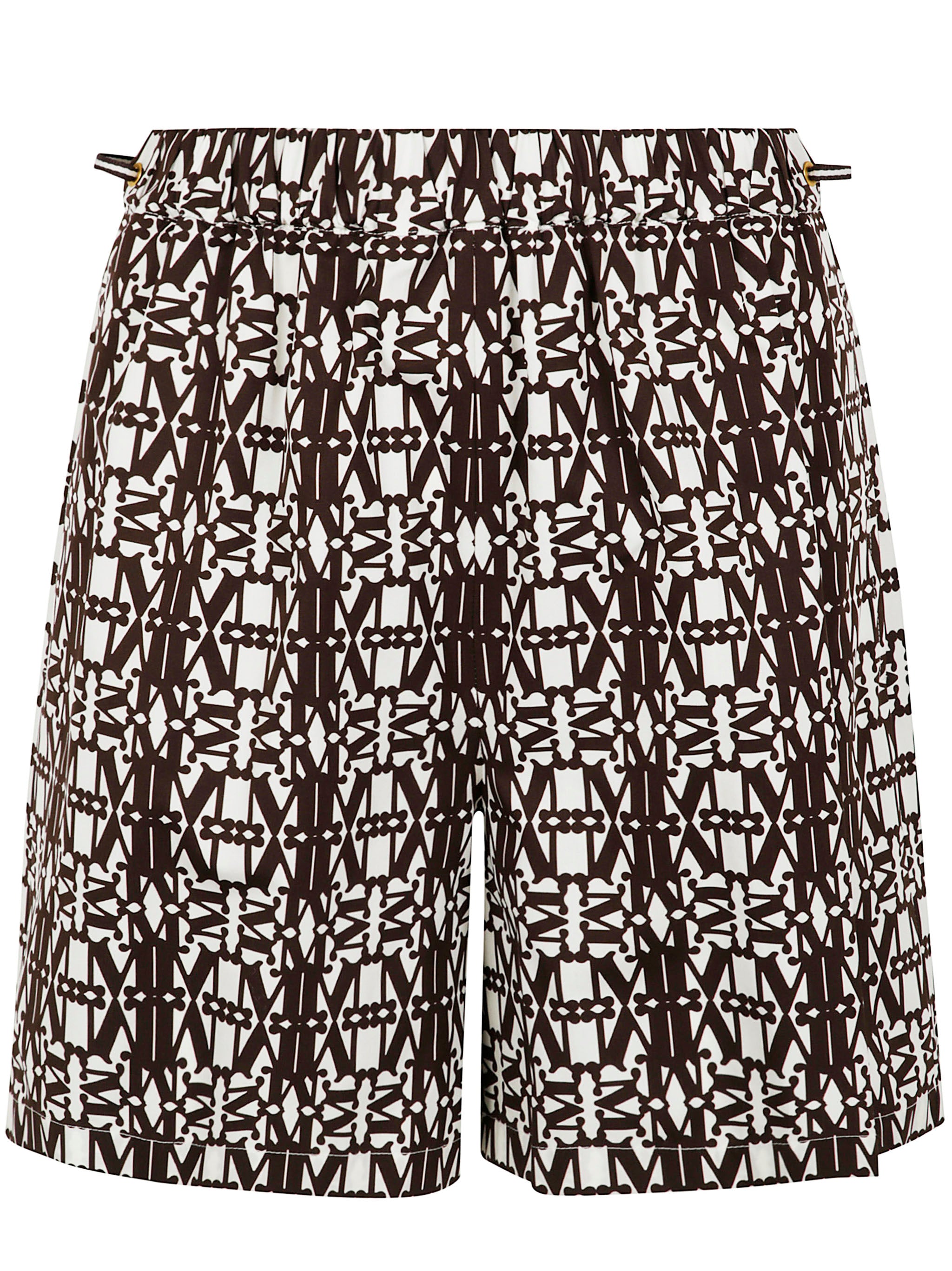 MAX MARA Mini Printed Popeline Shorts