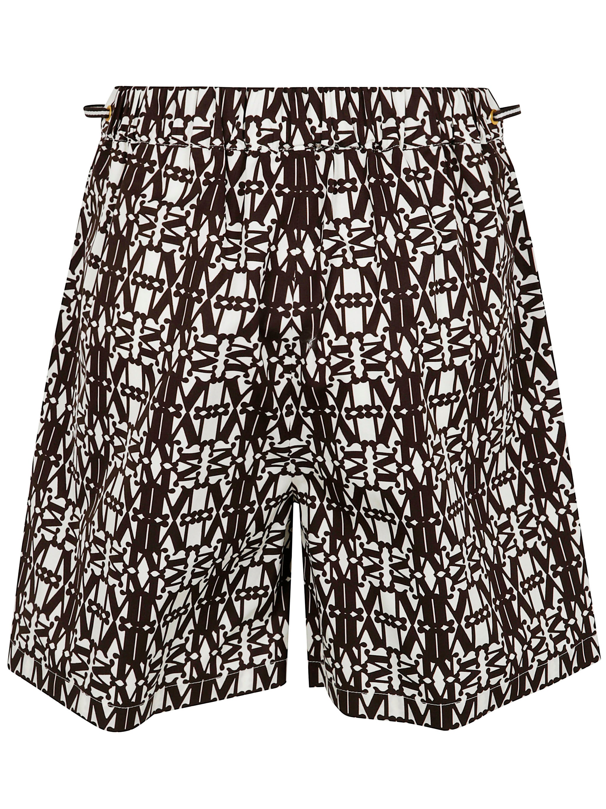 MAX MARA Mini Printed Popeline Shorts