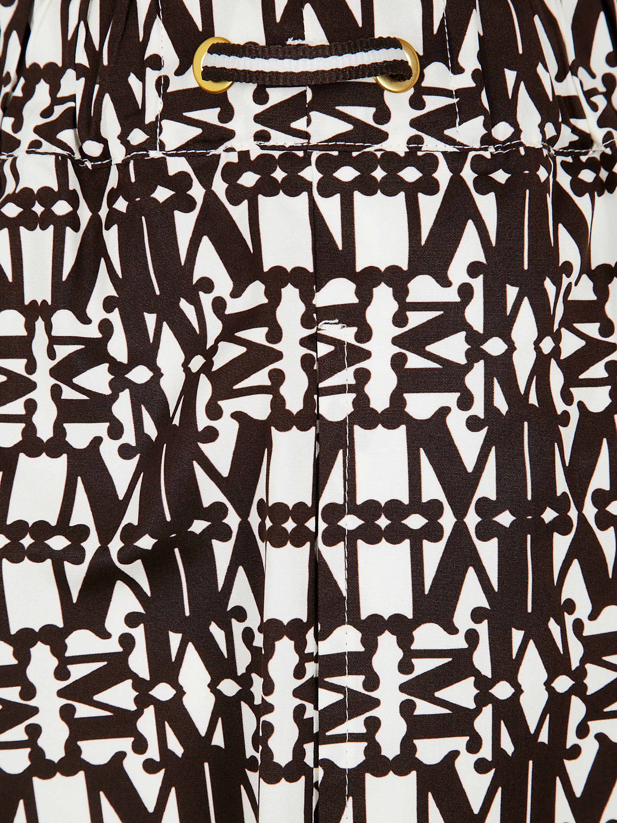 MAX MARA Mini Printed Popeline Shorts