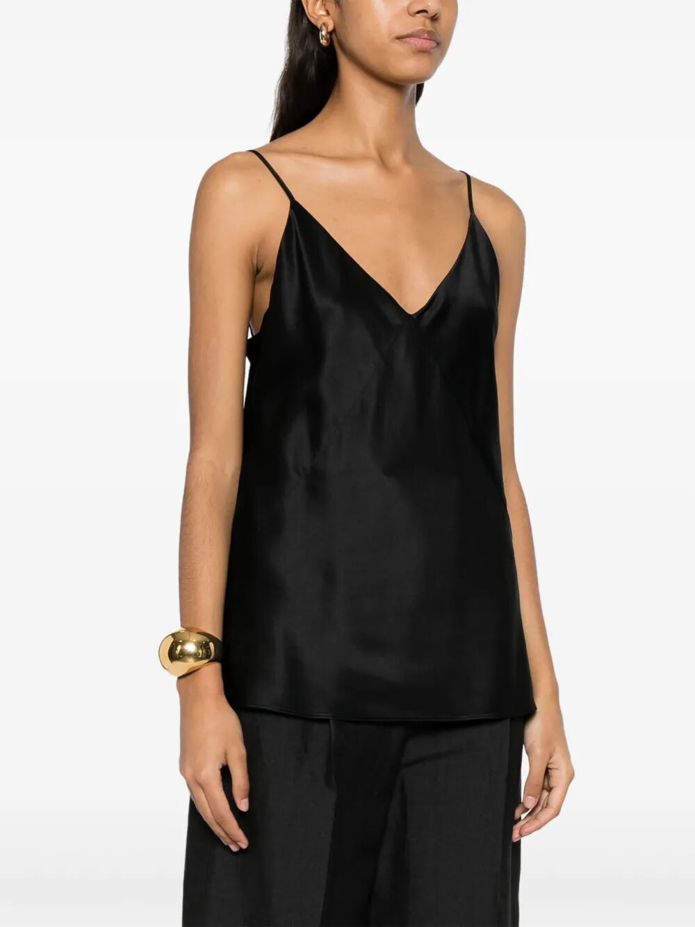 MAX MARA PIANOFORTE Elegant Silk Mini Top
