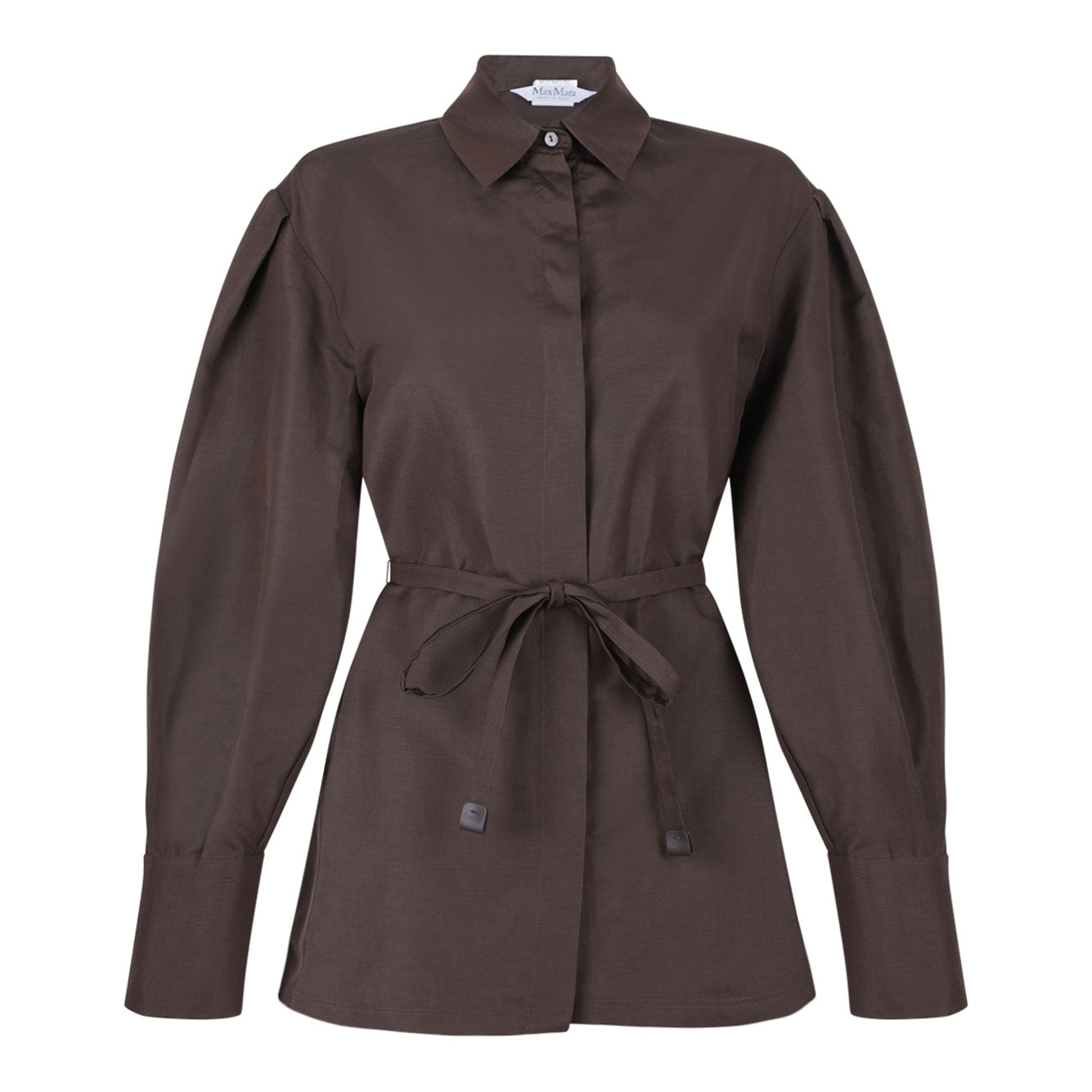 MAX MARA PURE Linen Silk Mini Jacket for Women - SS25 Collection