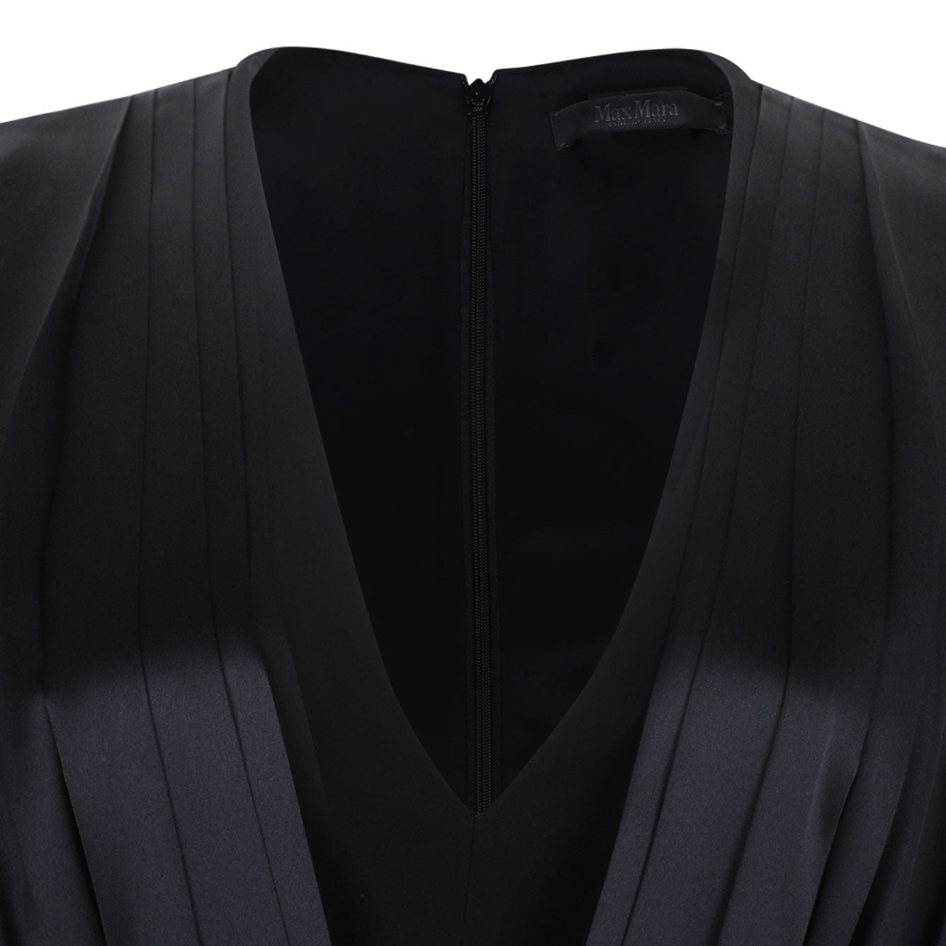 MAX MARA PIANOFORTE Elegant Triacetate Mini Dress for Women