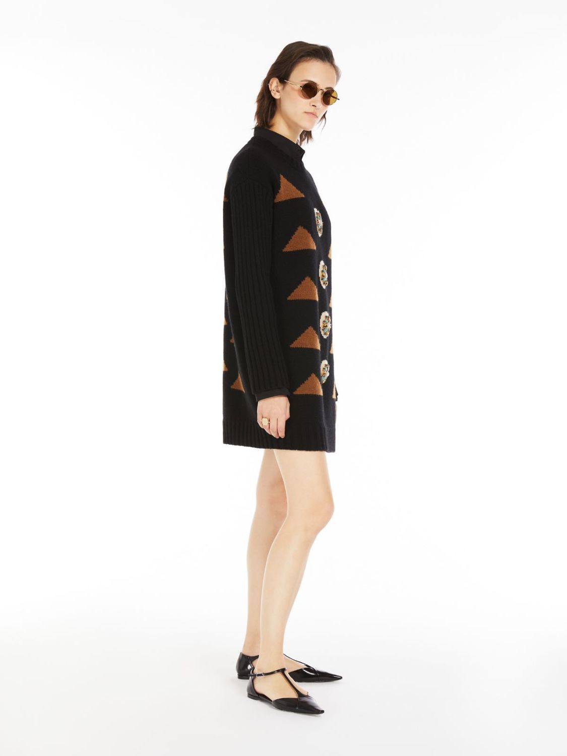 MAX MARA Chic Knit Dress Mini for Women - SS25